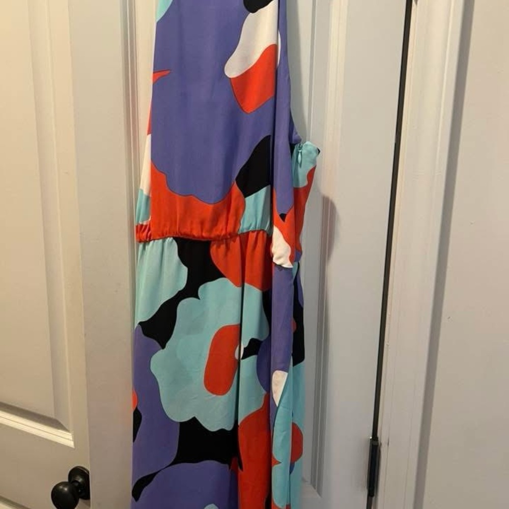 Annie Griffin Colorful Floral Mini Dress